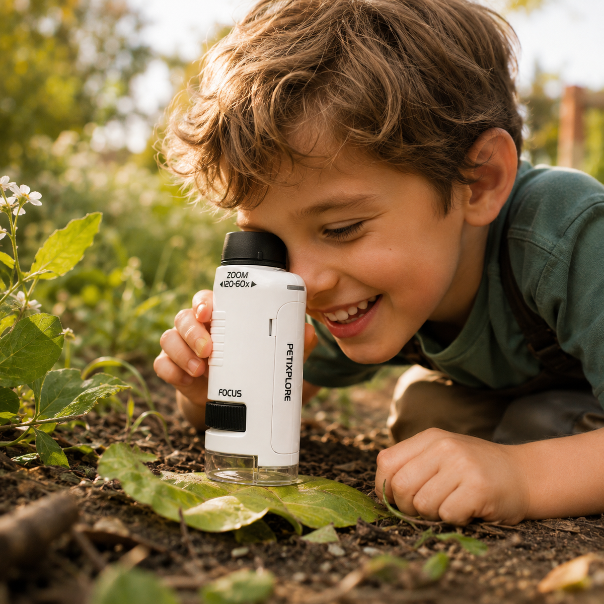 Petixplore – Microscope de poche 120x